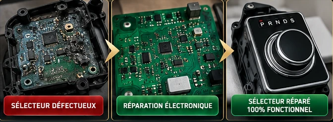 Sélecteur défectueux, réparation électronique, sélecteur réparé 100% fonctionnel